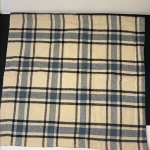 Ralph Lauren Wool Blend Plaid European Sq 2 Pillow Shams 26x 26” PetFriendlyHome